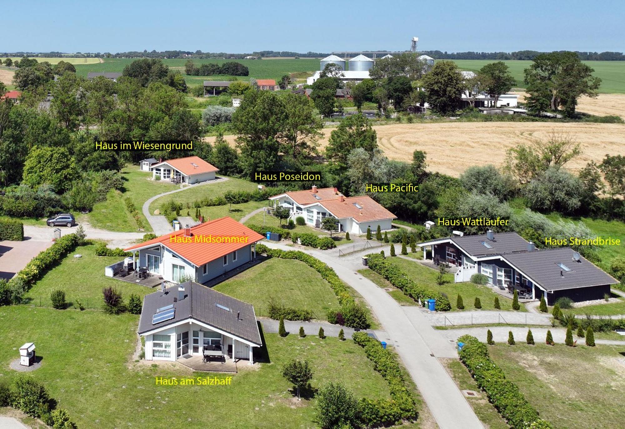 Dänische Ferienhäuser am Salzhaff Haus Poseidon Poel Exterior foto