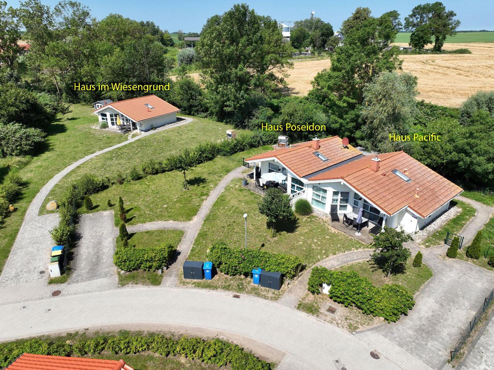 Dänische Ferienhäuser am Salzhaff Haus Poseidon Poel Exterior foto